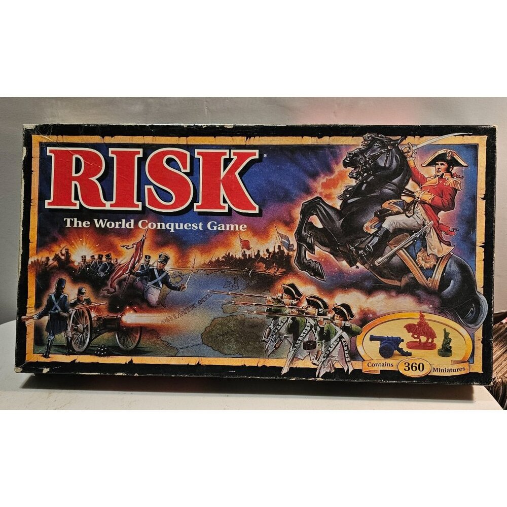 Vintage 1993 RISK Board Game The World Conquest Game Parker Brothers